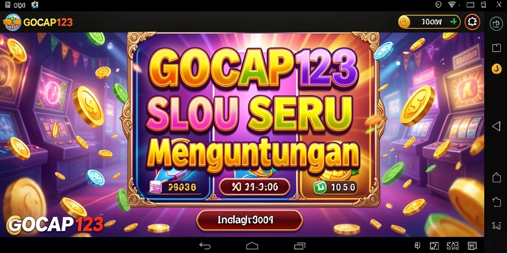 Tampilan gameplay seru dari GOCAP123 saat berputar di mesin slot.