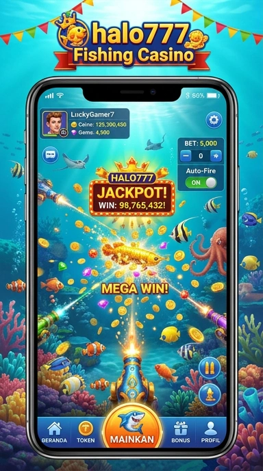 Tampilan antarmuka pengguna halo777 yang ramah dan intuitif.